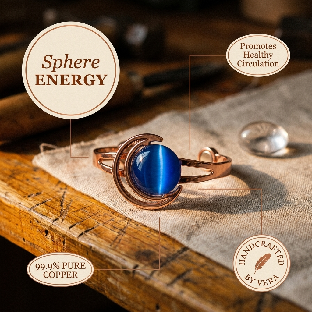 Judy's Sphere Copper Bracelet