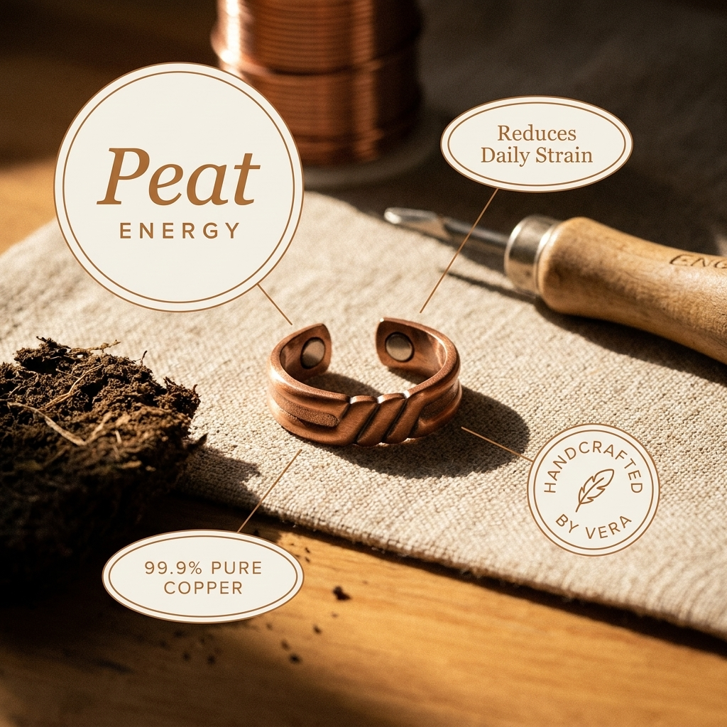 Judy's Peat Copper Ring