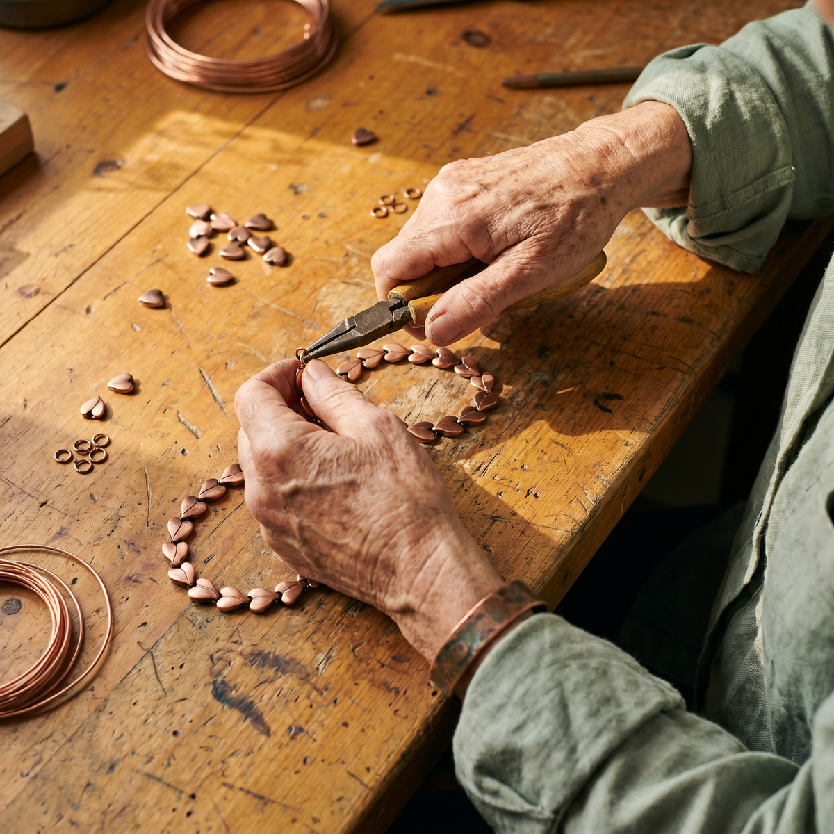 Judy's Briar Copper Necklace