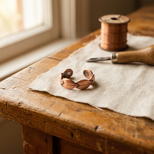 Judy's Bind Copper Ring