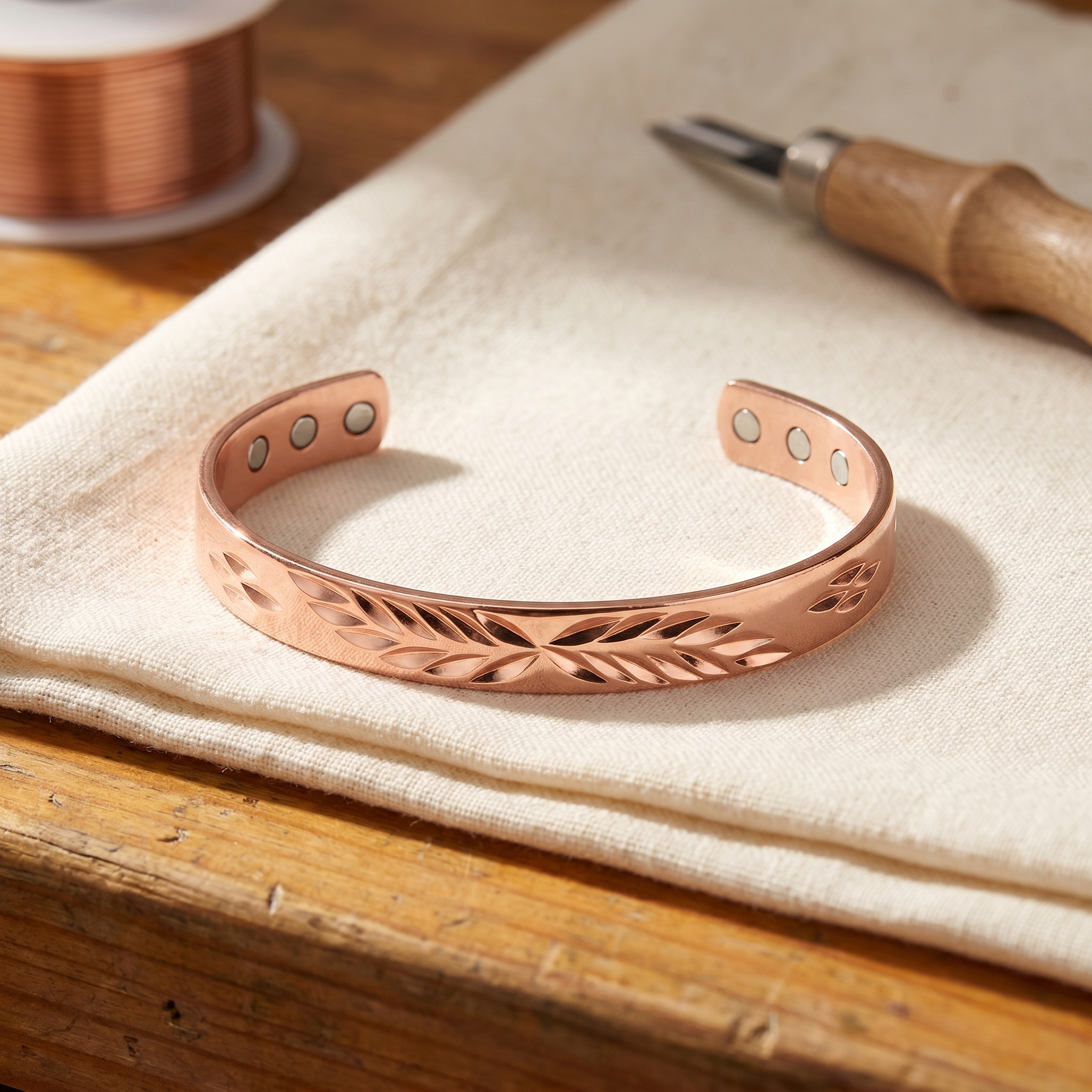 Judy's Lunar Copper Bracelet