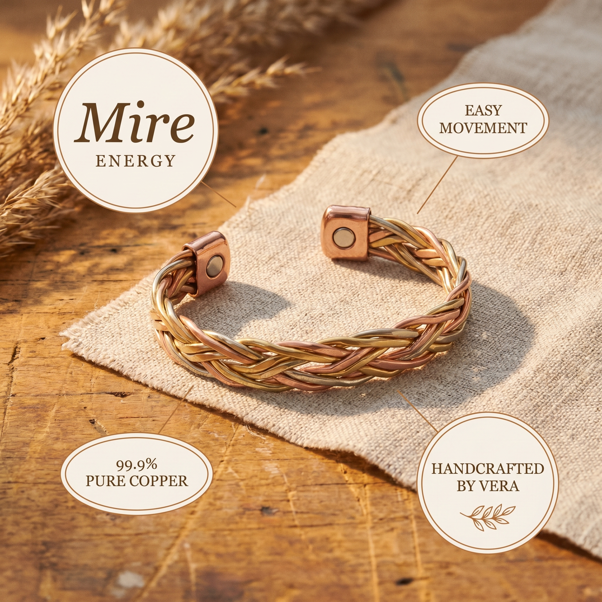 Judy's Mire Copper Bracelet