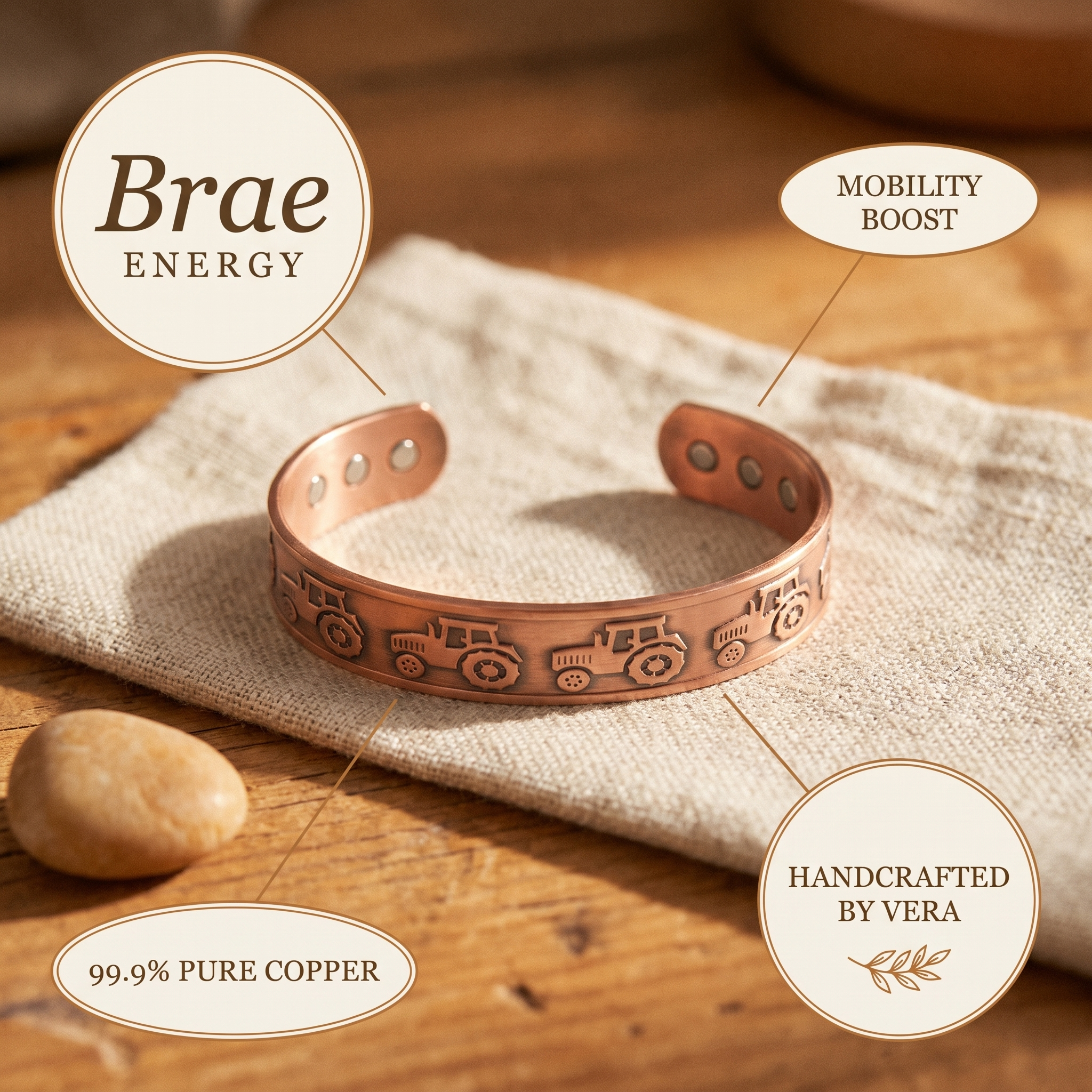 Judy's Brae Copper Bracelet