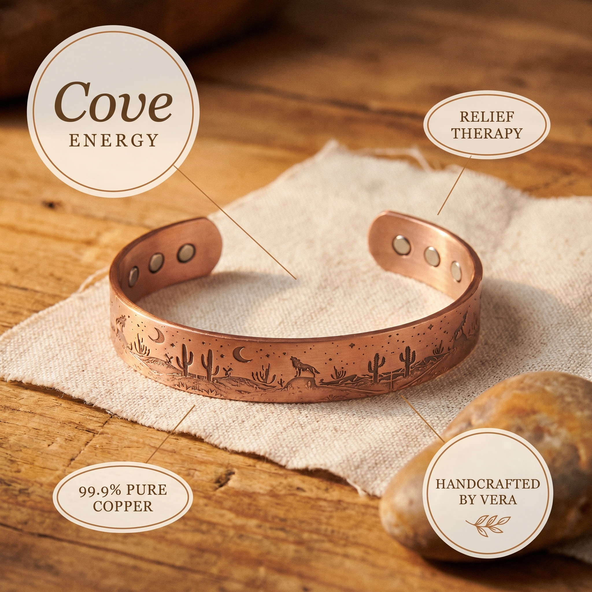 Judy's Cove Copper Bracelet