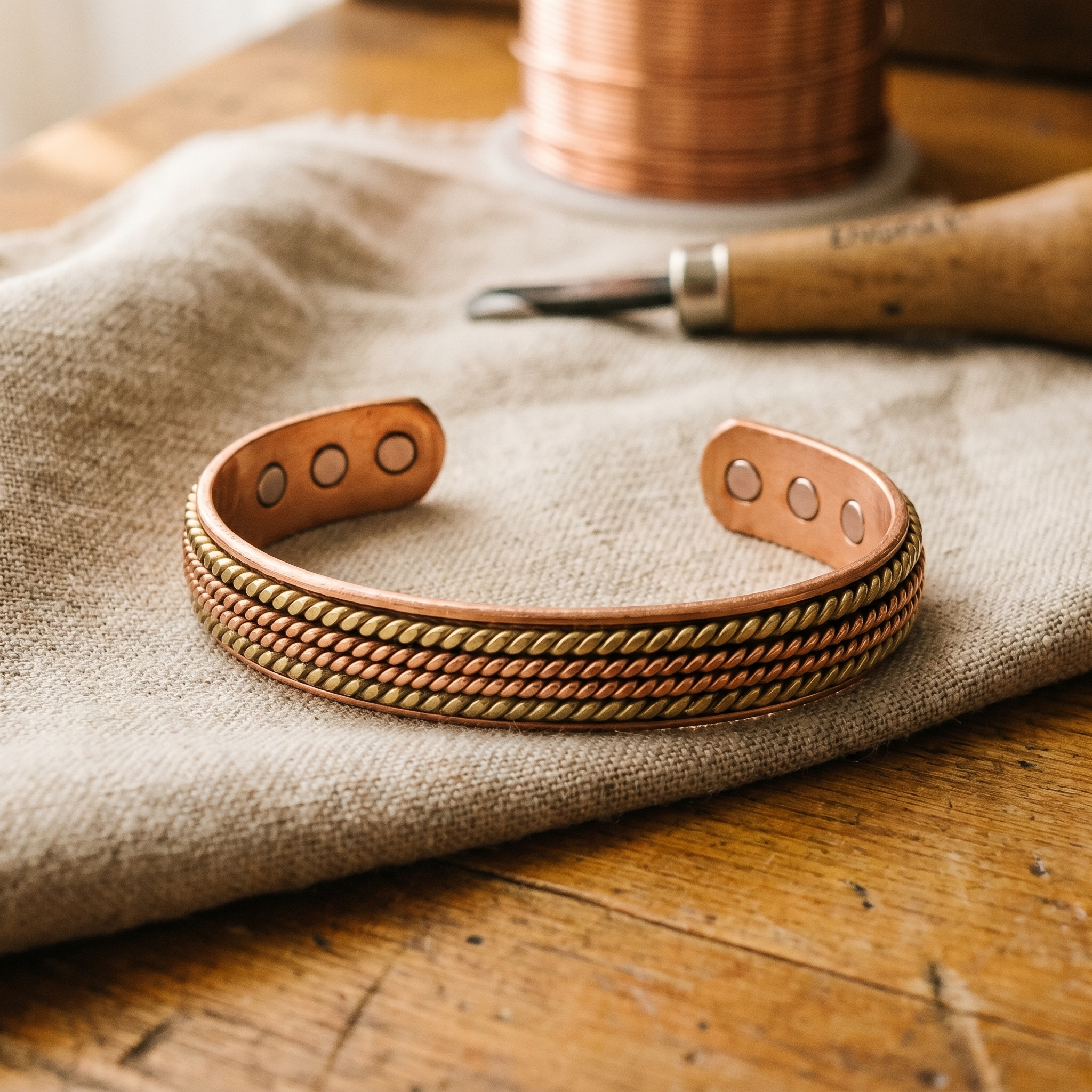 Judy's Forge Copper Bracelet