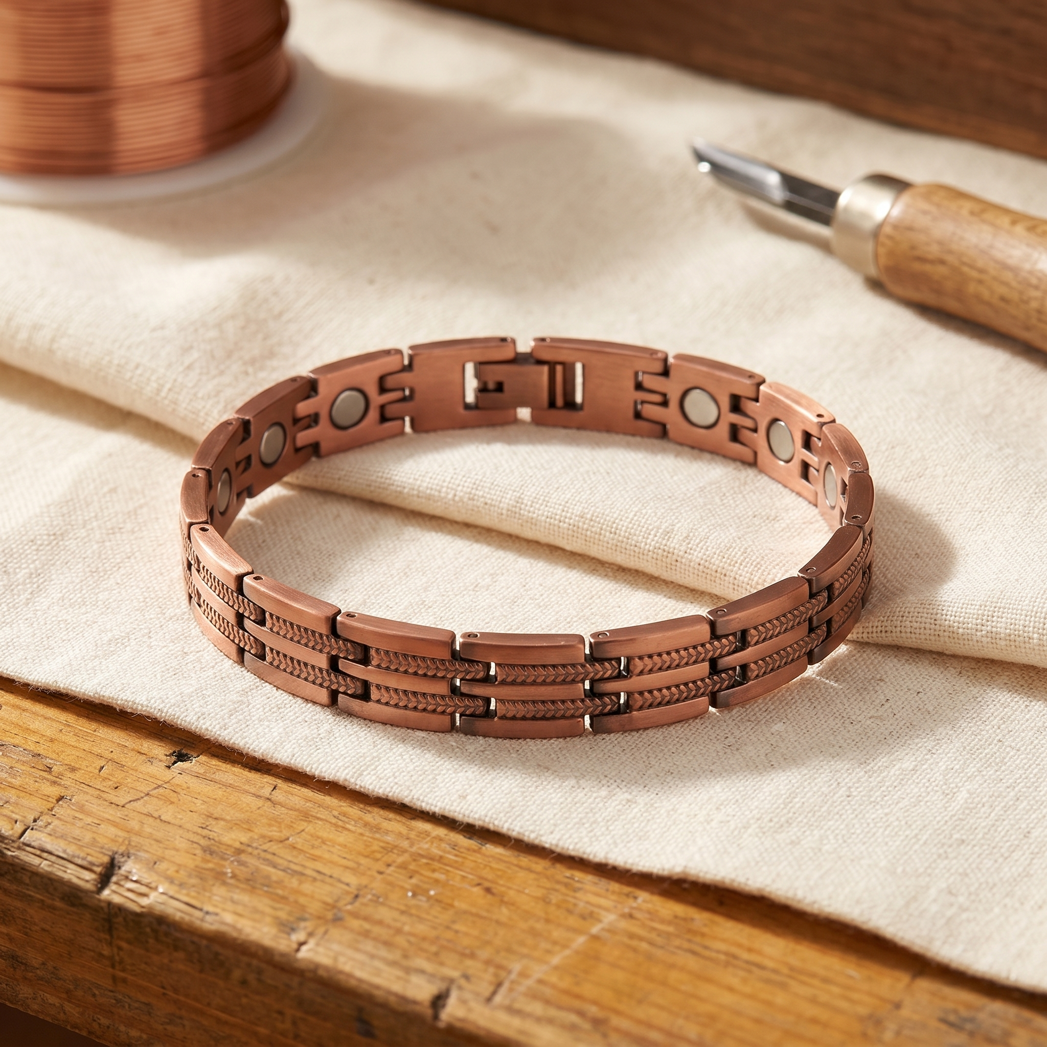 Judy's Pike Men's Copper Bracelet