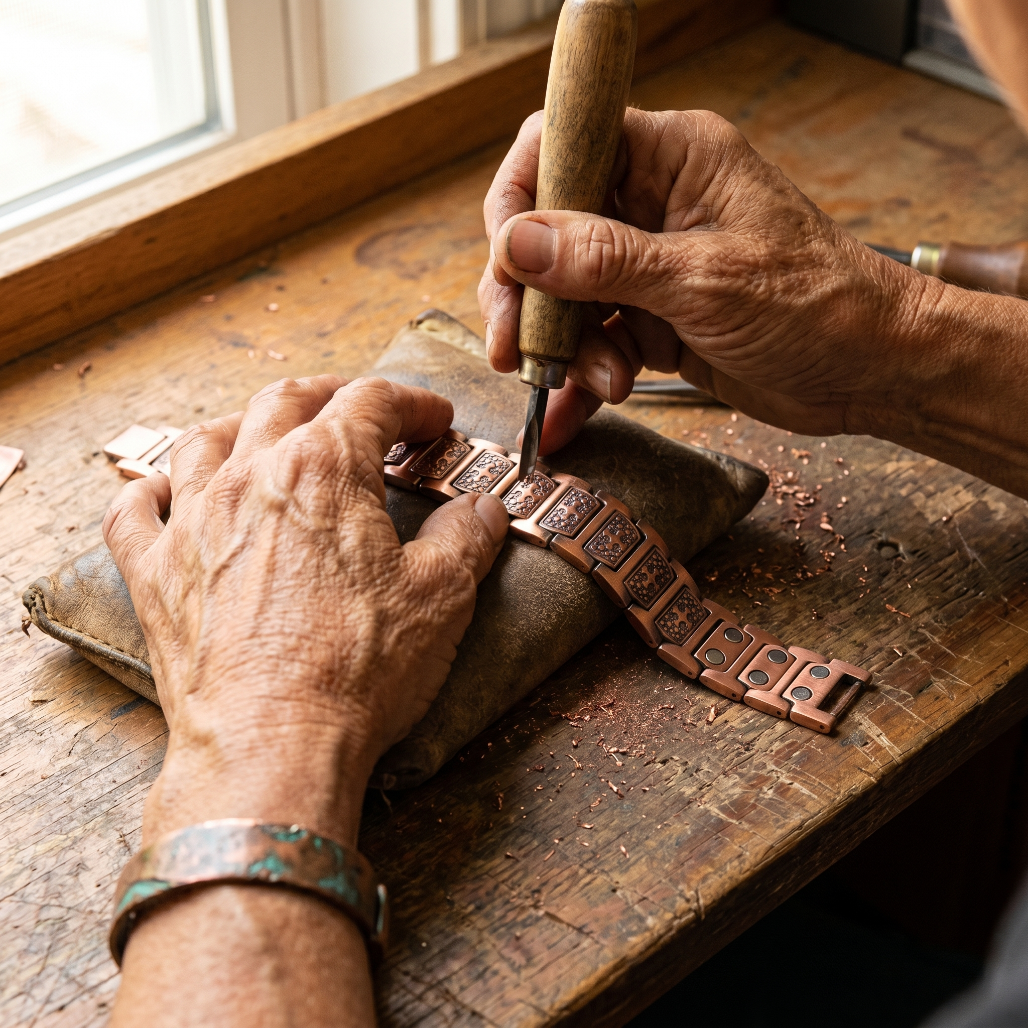 Judy's Gale Men's Copper Bracelet