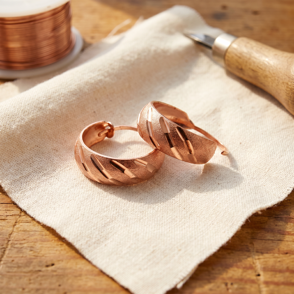 Judy's Vale Copper Earrings